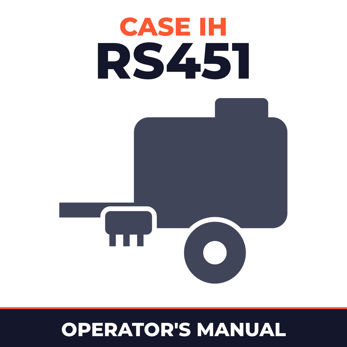 Case IH RS451 Baler Operator's Manual
