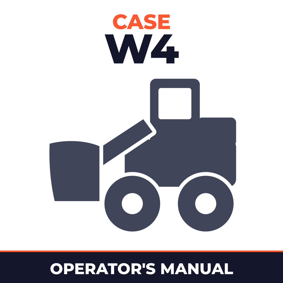 Case W4 Operators Manual