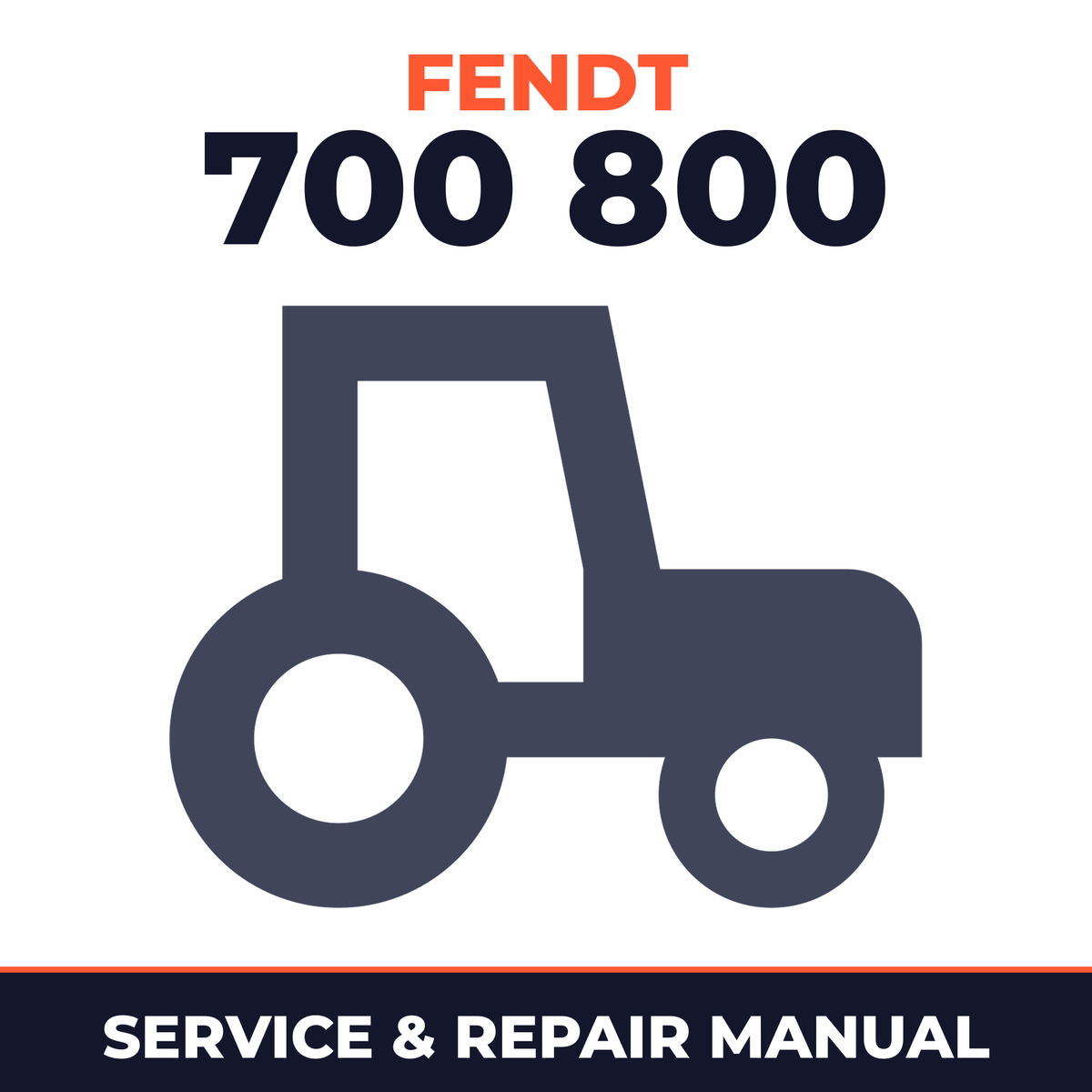 Fendt 700 800 Series Vario Tractor Service & Repair Manual