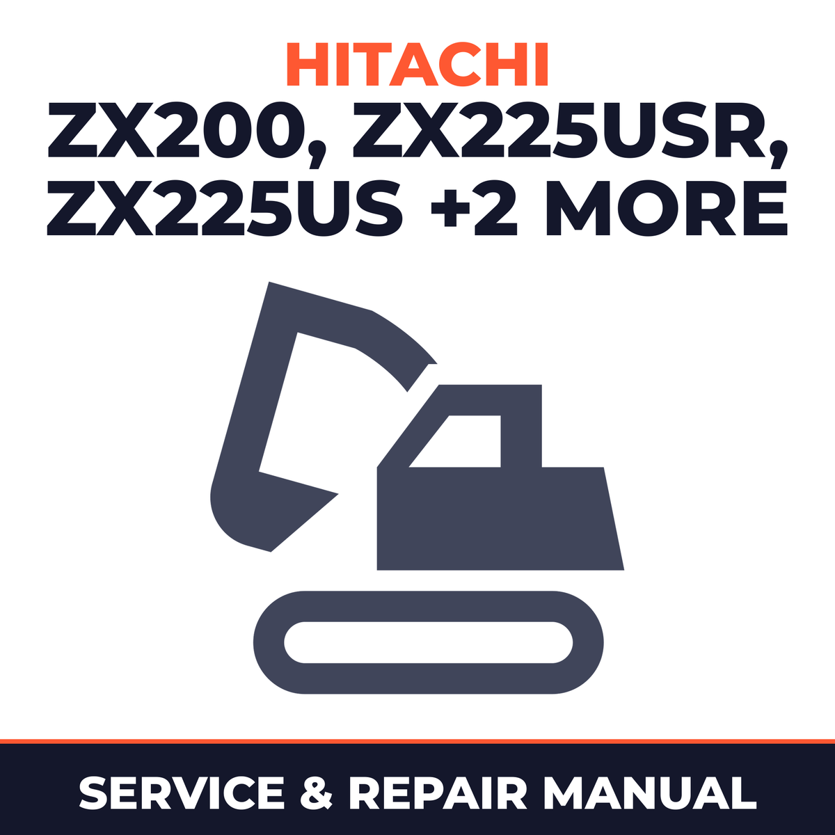 HITACHI ZAXIS ZX200 200 225USR 225US 230 270 Excavator Workshop Service Repair Manual