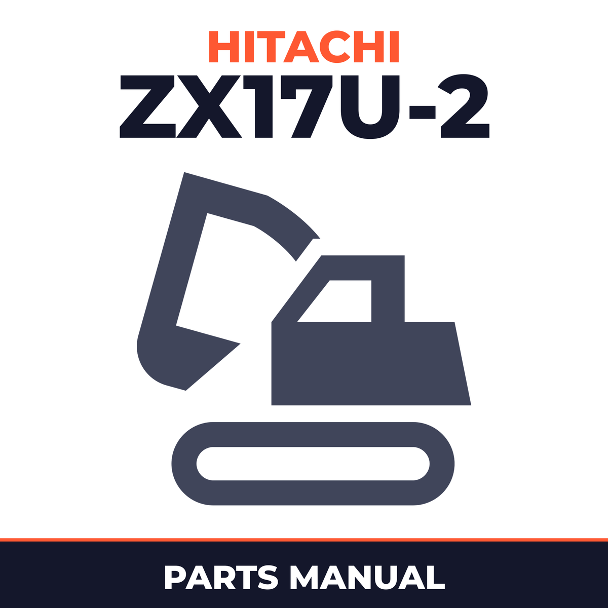 HITACHI ZX17U-2 MINI Excavator YANMAR Diesel Engine Parts Catalog Manual ( Part Number 3TNV70-XHB )