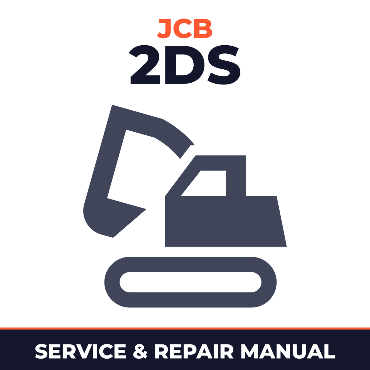 Jcb 2ds Excavator Loader Repair Service Manual