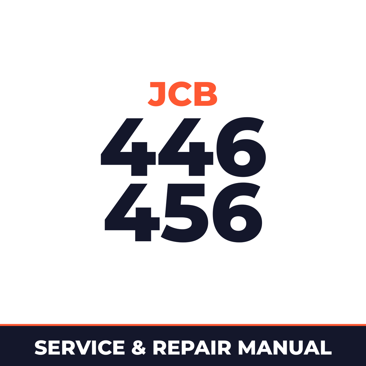 JCB 446 456 WHEELED Loader Service Manual