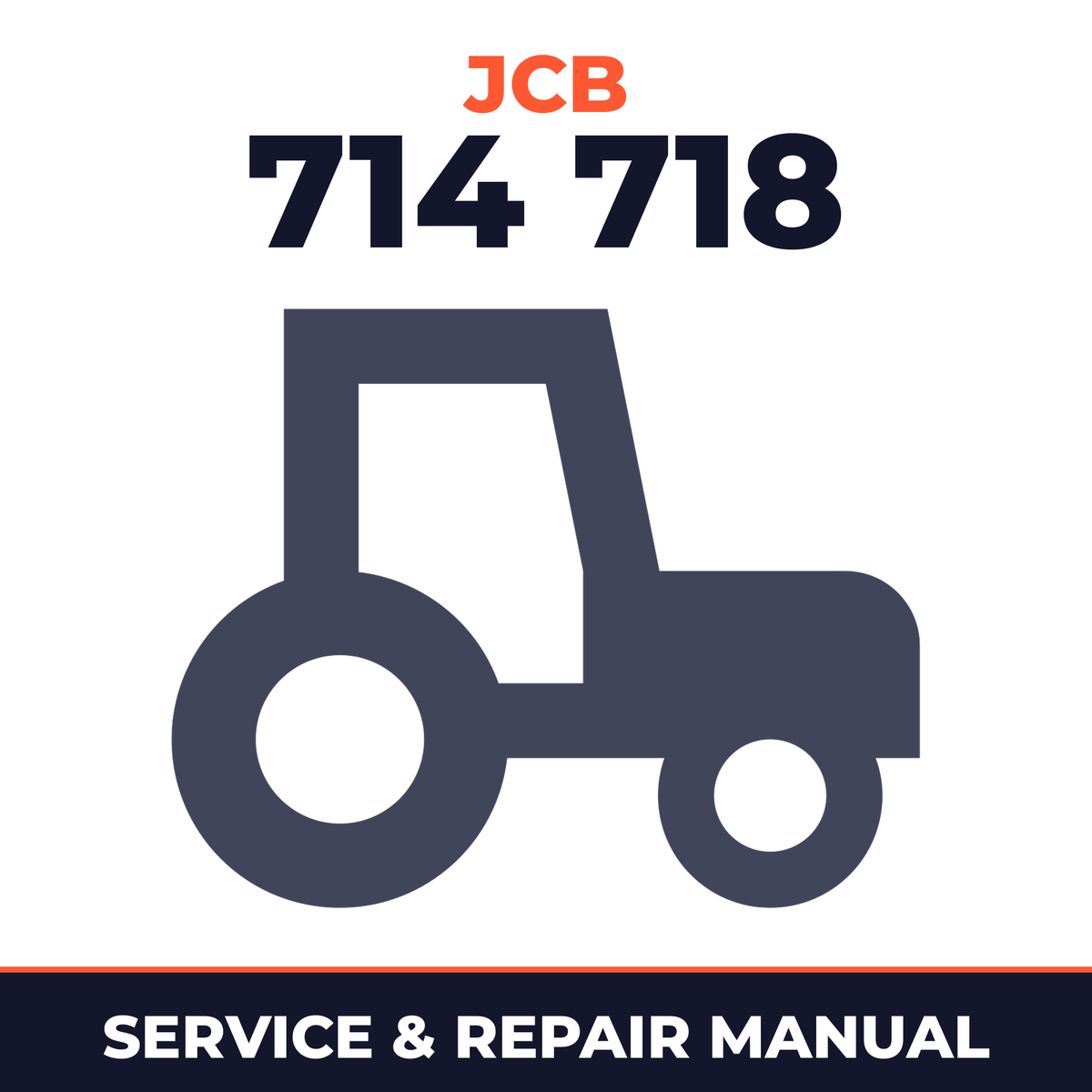 JCB 714 718 TIER3 Fastrac Tractor Service & Repair Manual
