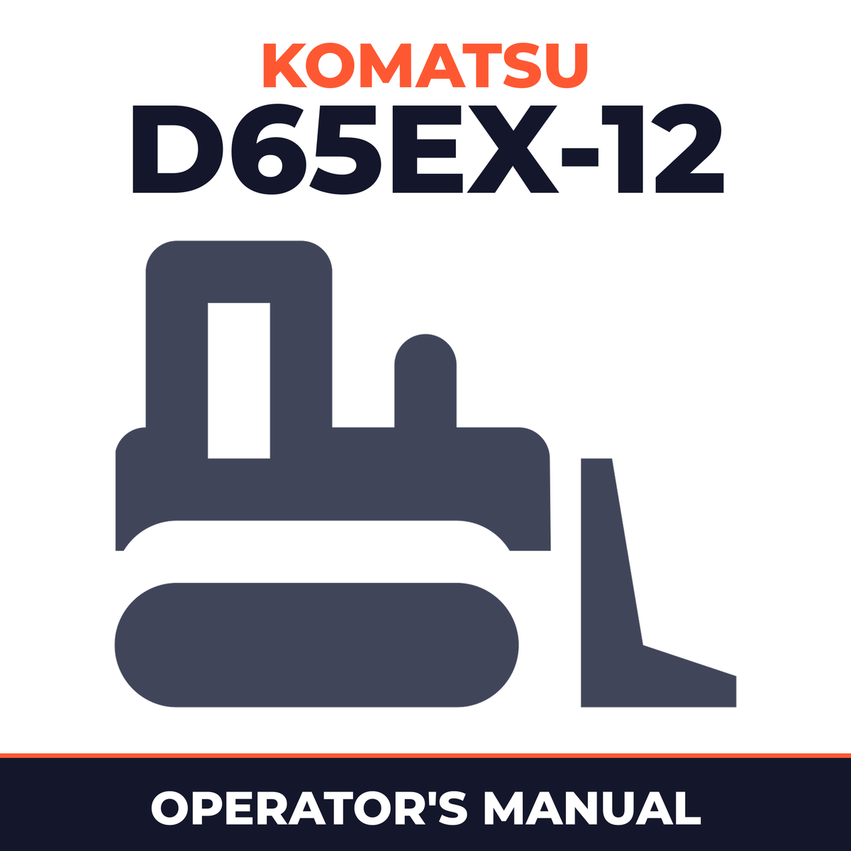 KOMATSU D65EX-12 Operation & Maintenance Manual