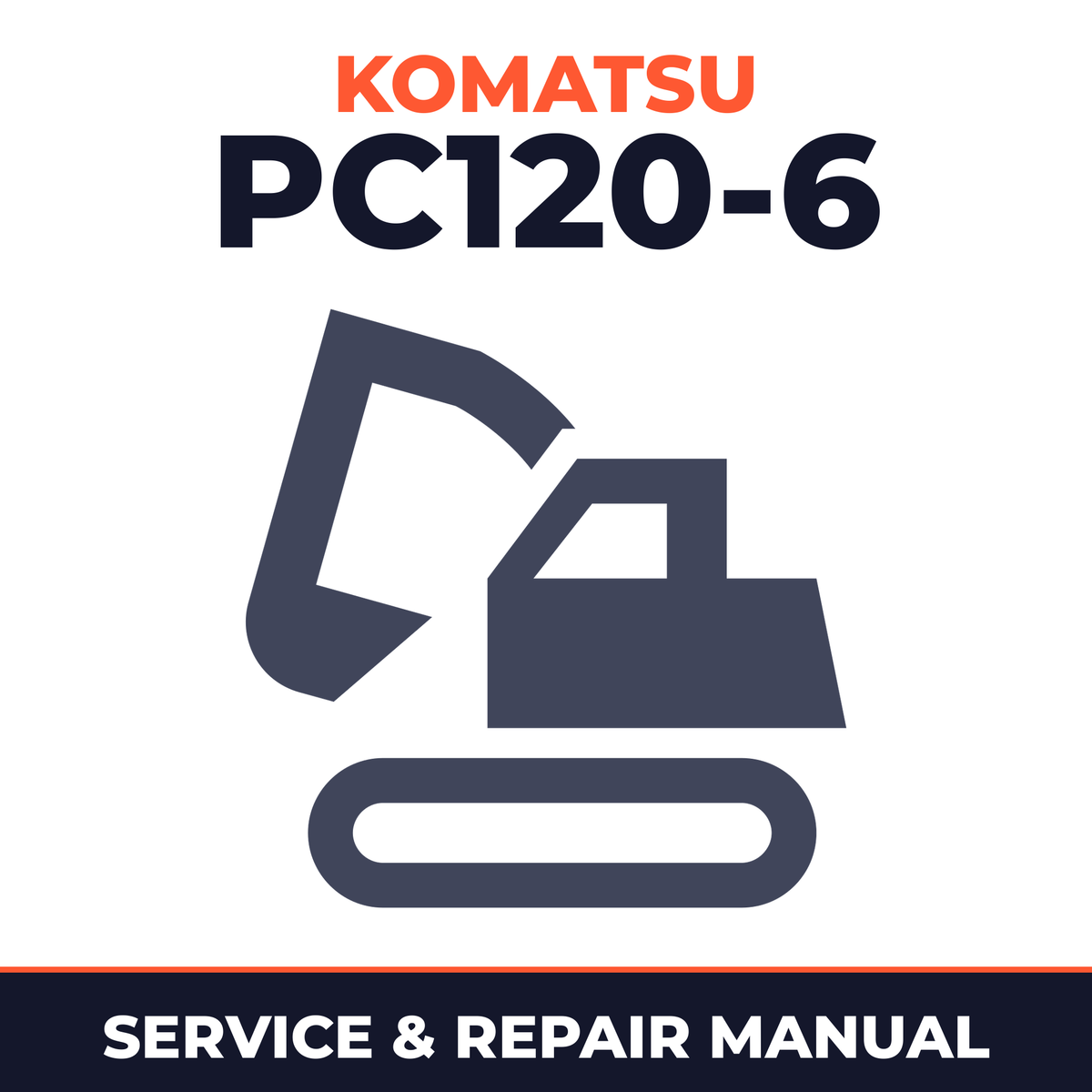 Komatsu PC120-6 Factory Service Repair Manual