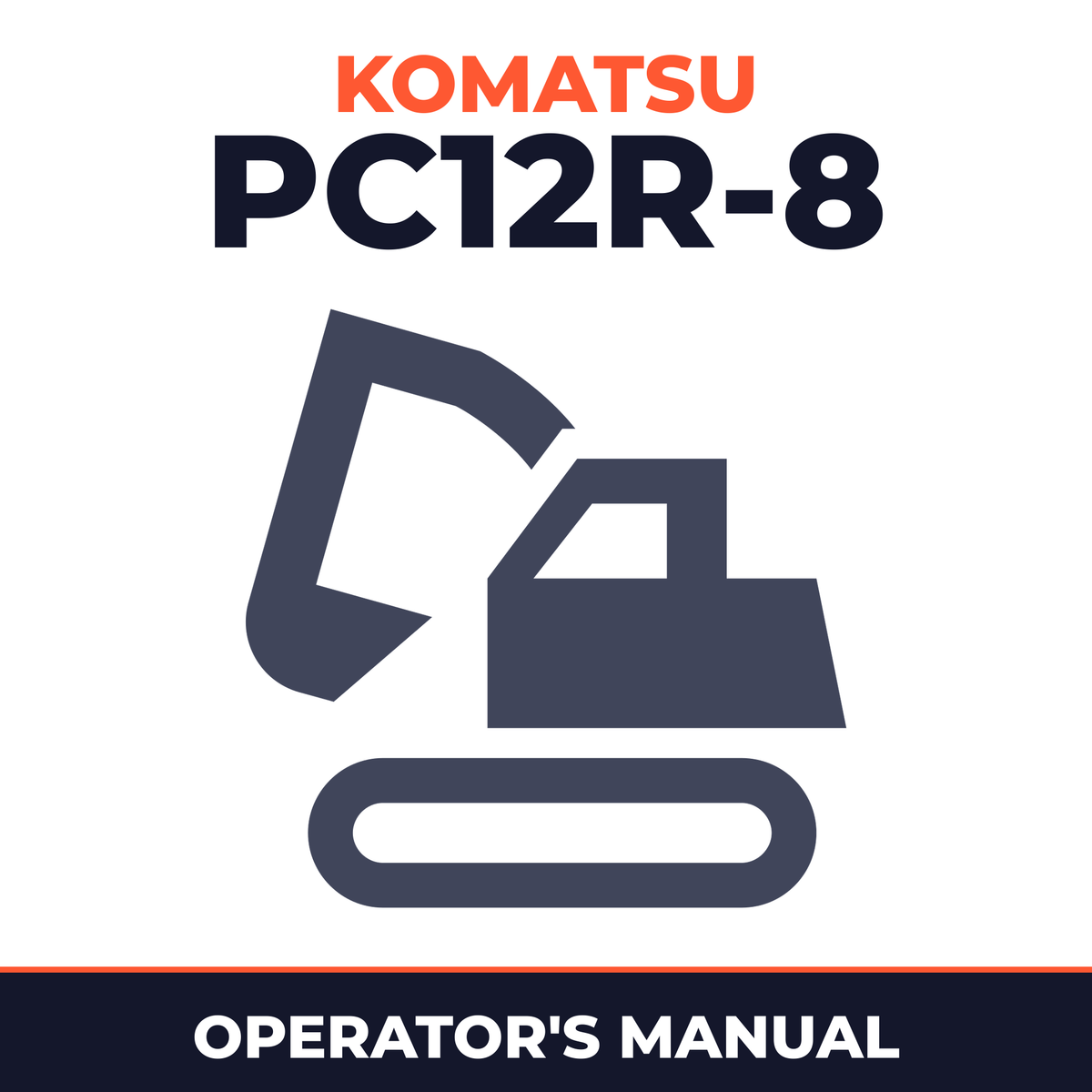 KOMATSU PC12R-8 Operation & Maintenance Manual