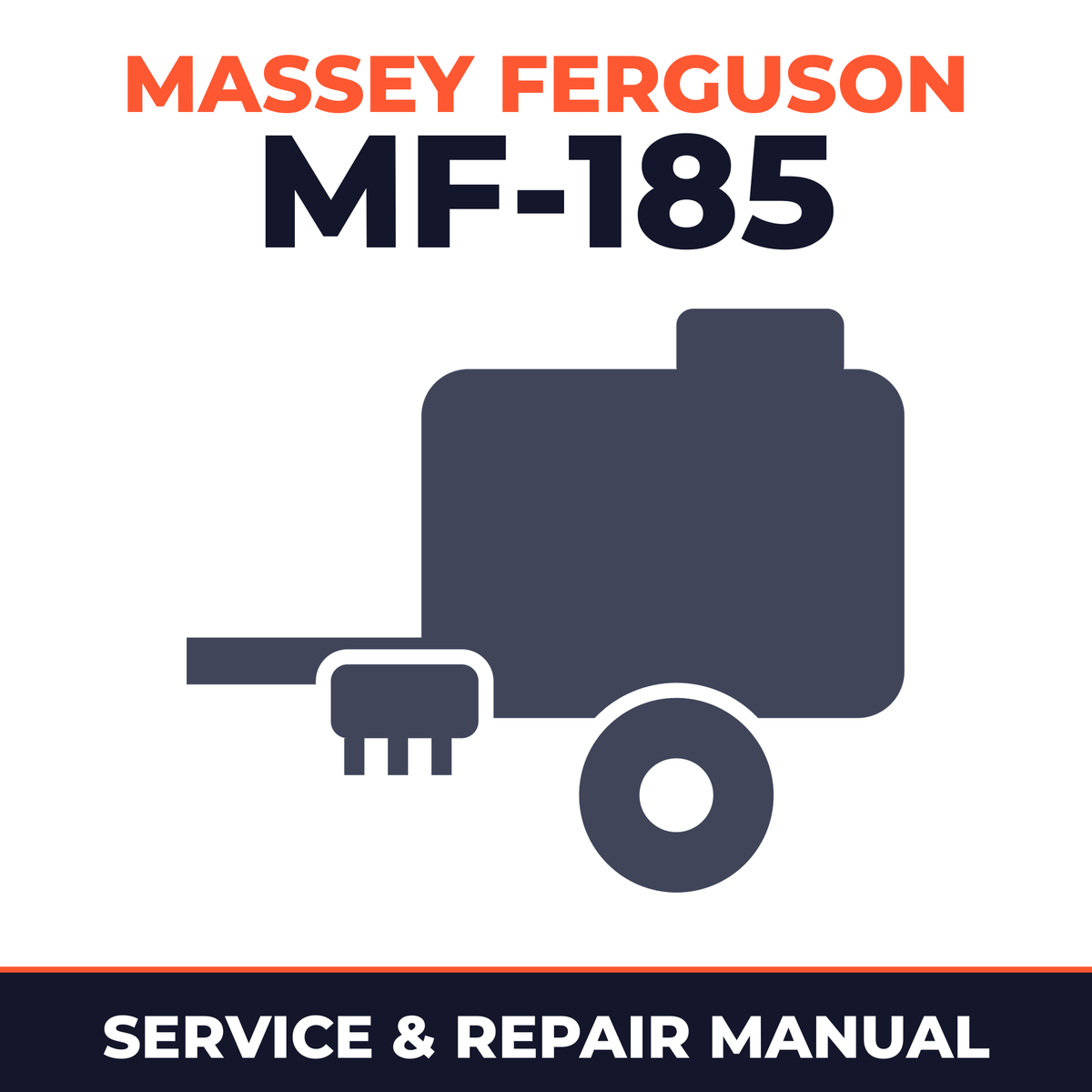 Massey Ferguson MF-185 Baler Service & Repair Manual