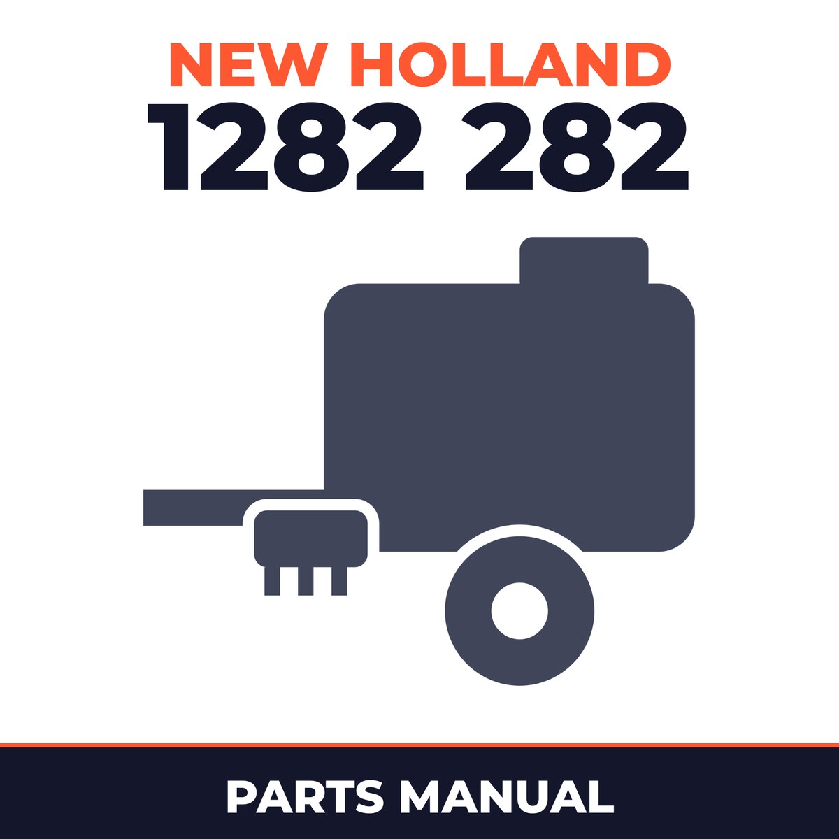 New Holland 1282 282 Baler Parts Manual