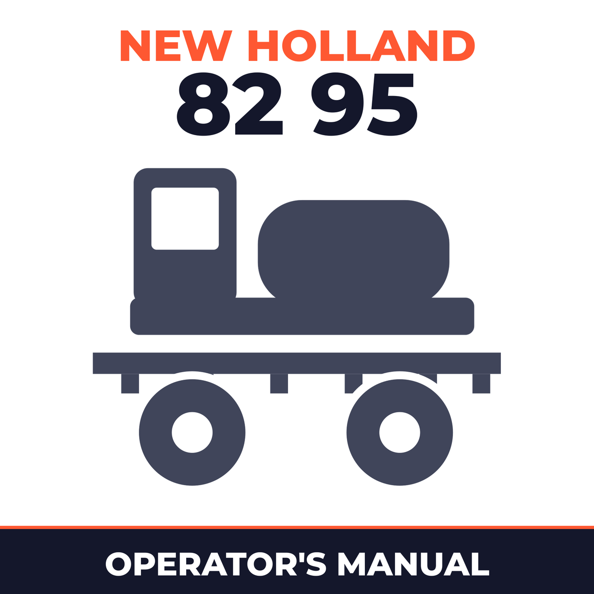 New Holland 82 95 Sprayer Operator's Manual