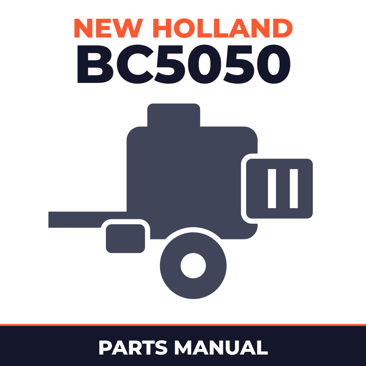 New Holland BC5050 Baler Parts Manual
