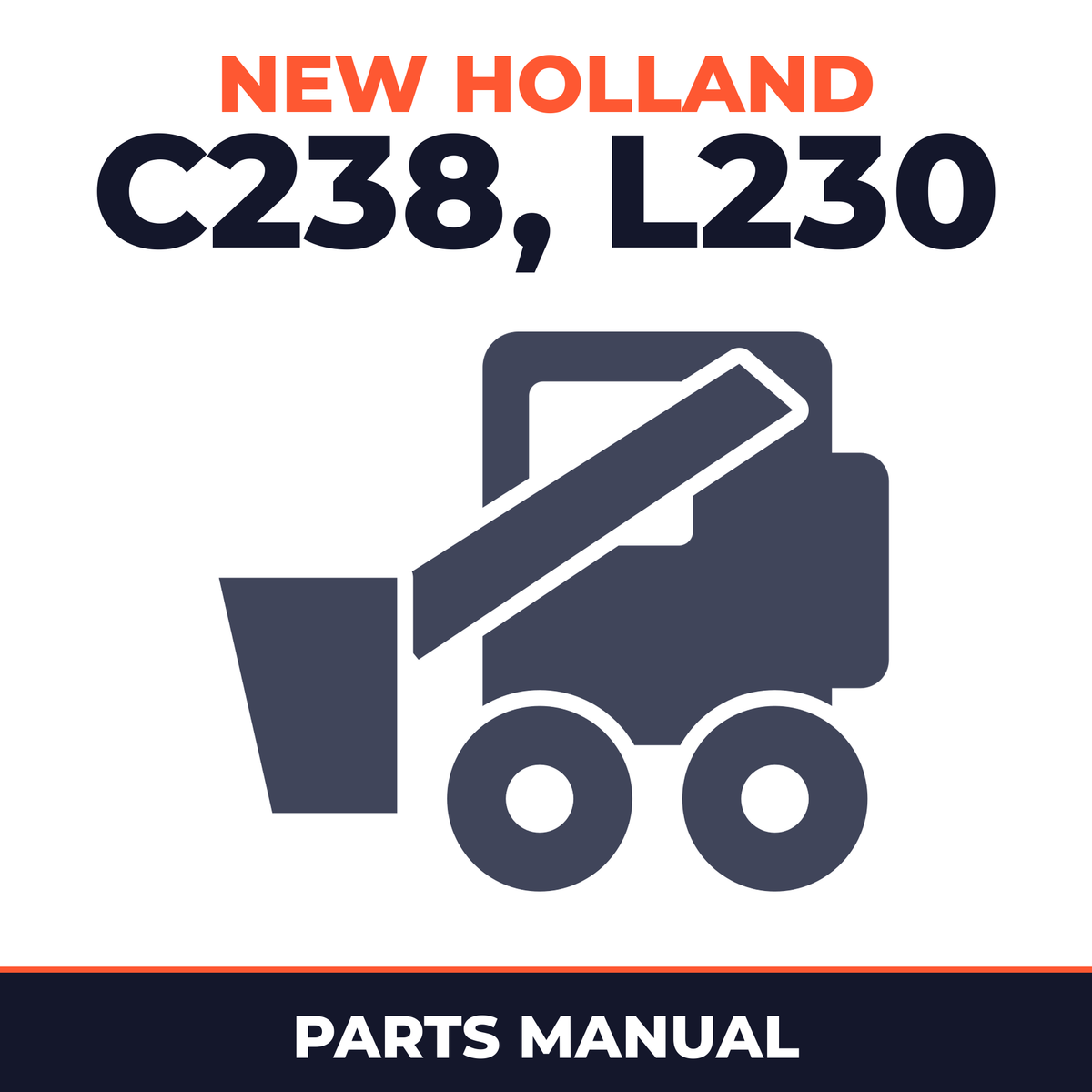 New Holland CE C238, L230 Parts Catalog