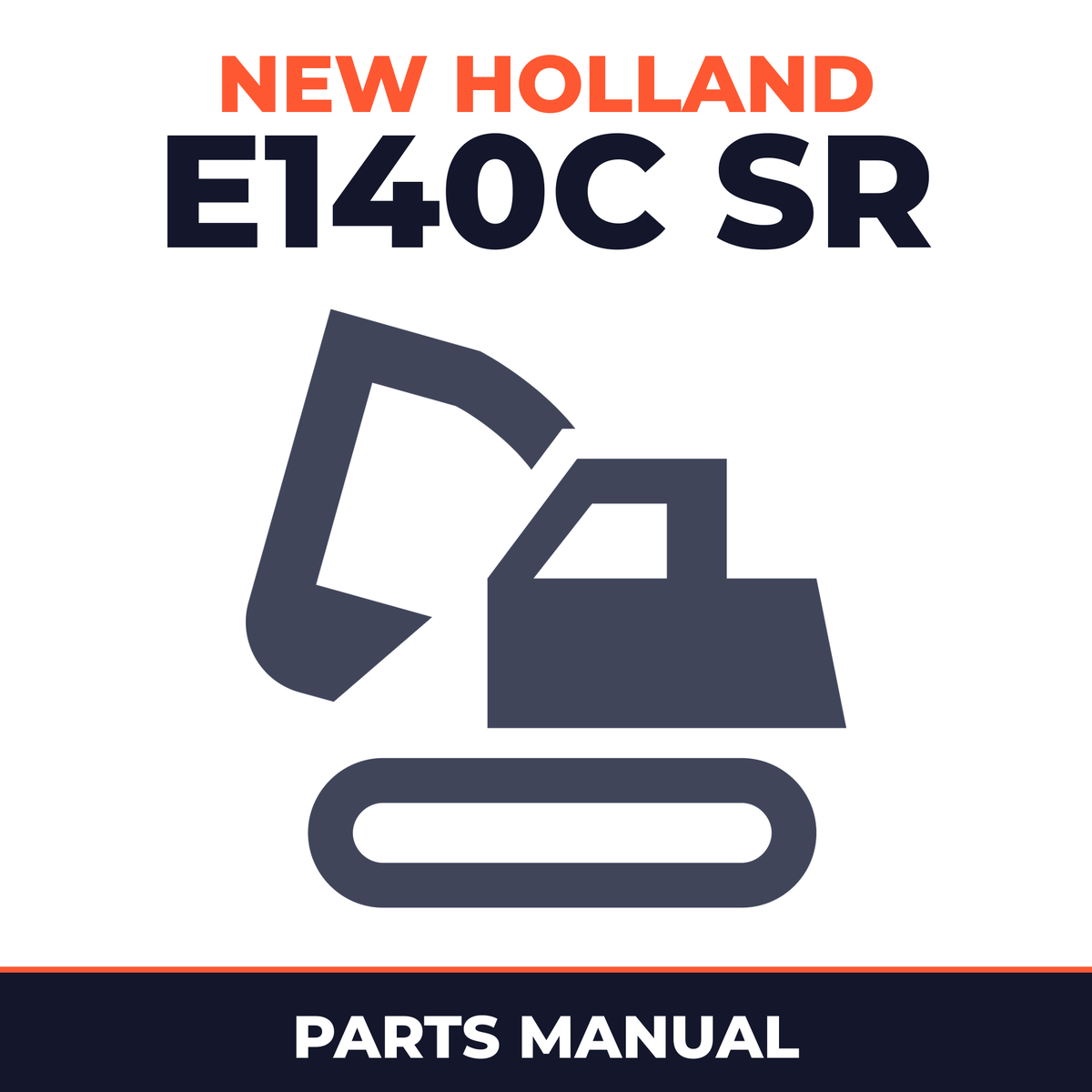 New Holland CE E140C SR Parts Catalog
