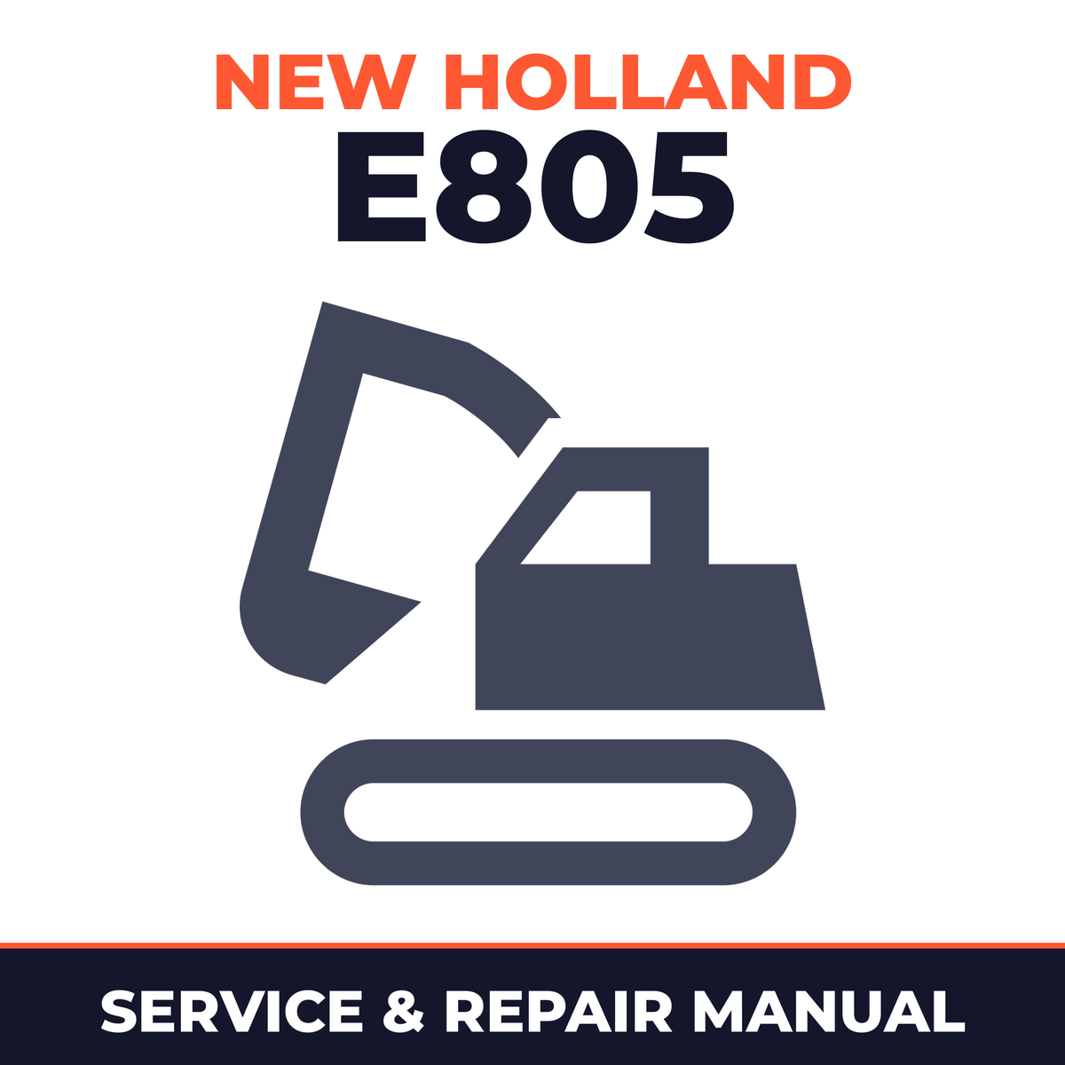 New Holland CE E805 Service Manual