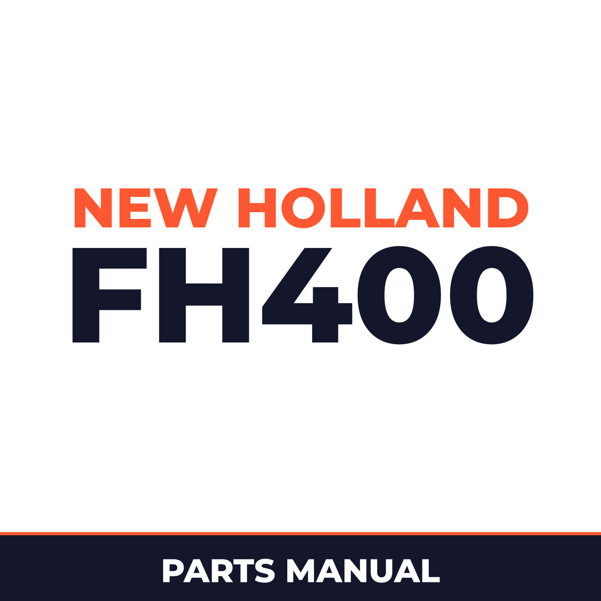 New Holland CE FH400 Parts Catalog