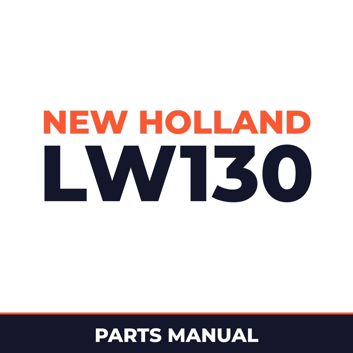 New Holland CE LW130 Parts Catalog