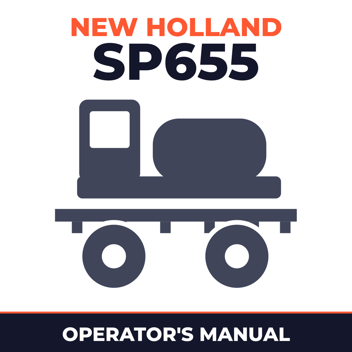 New Holland SP655 Sprayer Operator's Manual
