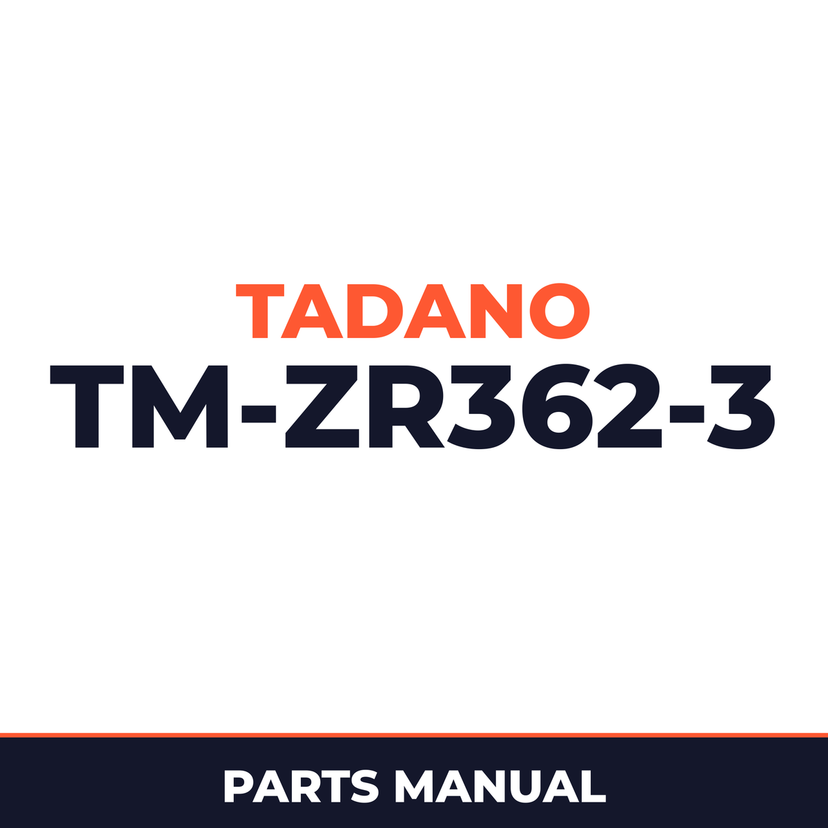 Tadano TM-ZR362(HEF)-3 41102310310A FRAME/STD,REMOTE-RADIO CONT.,HOOK-IN Parts Manual