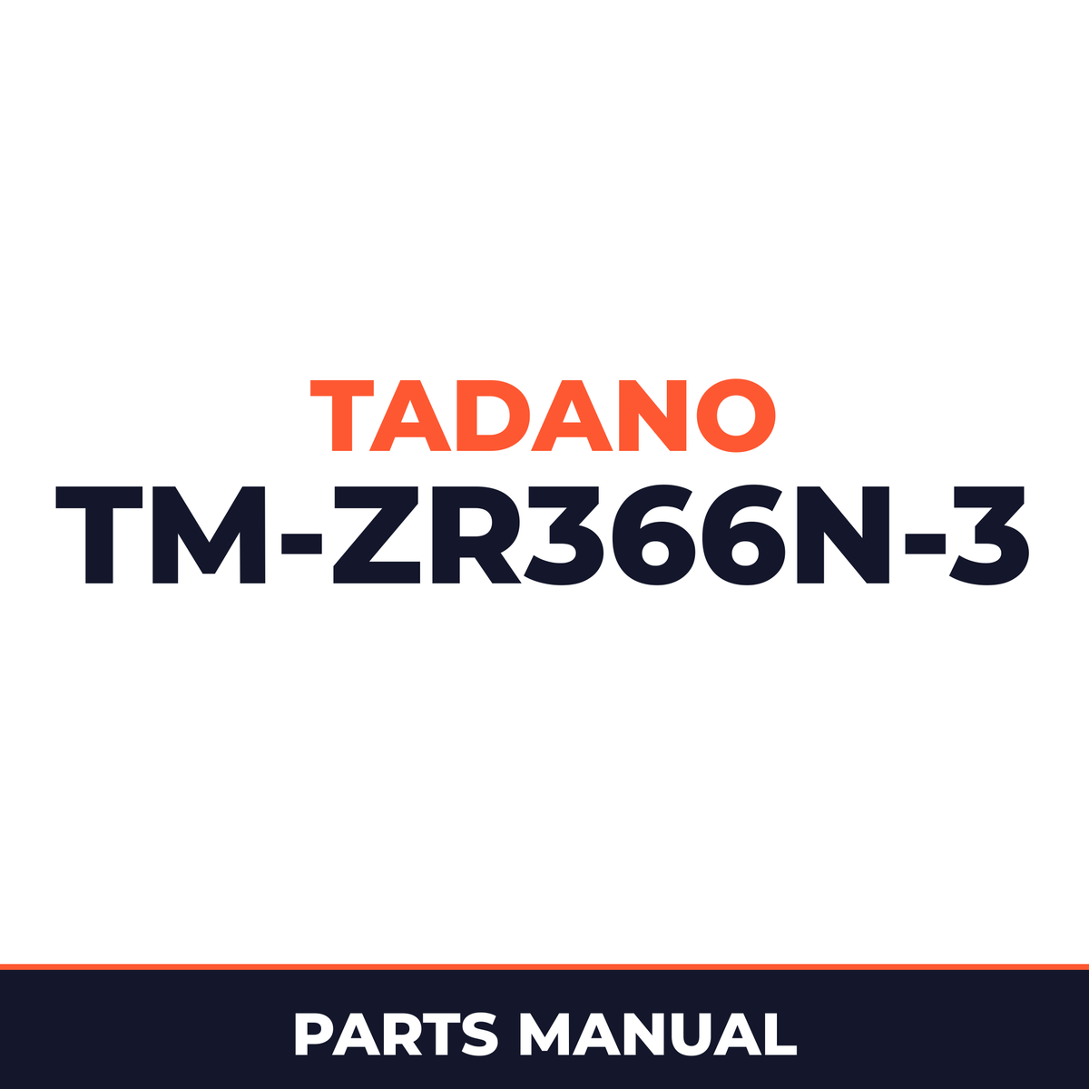 Tadano TM-ZR366N(F)-3 41102310730A FRAME/STD,RADIO CONT.,NABI HOOK Parts Manual