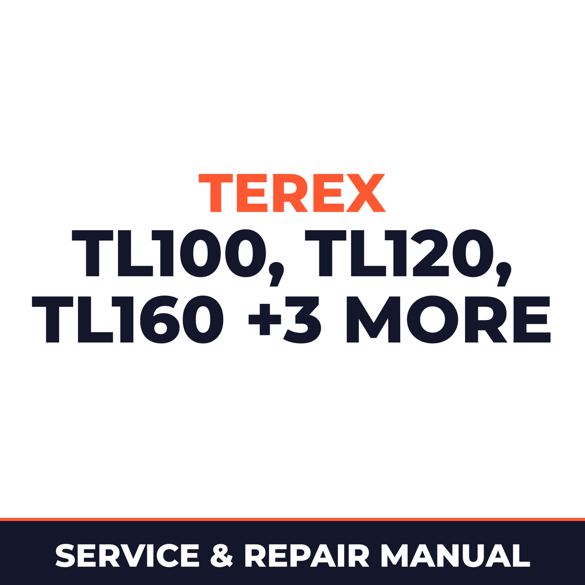 Terex TL 100 120 160 210 260 310 Workshop Service Manual