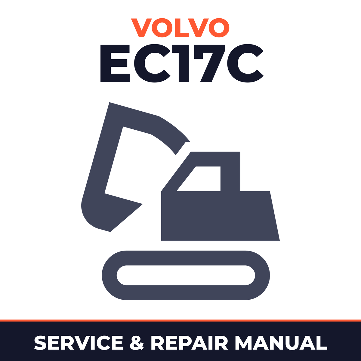 Volvo EC17C Compact Excavator Service Manual