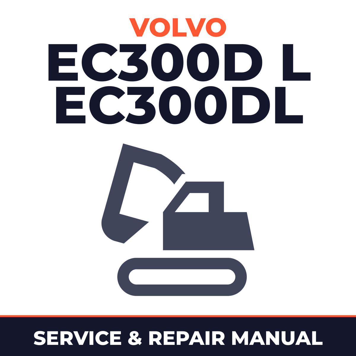 Volvo EC300D L EC300DL Excavator Service Manual