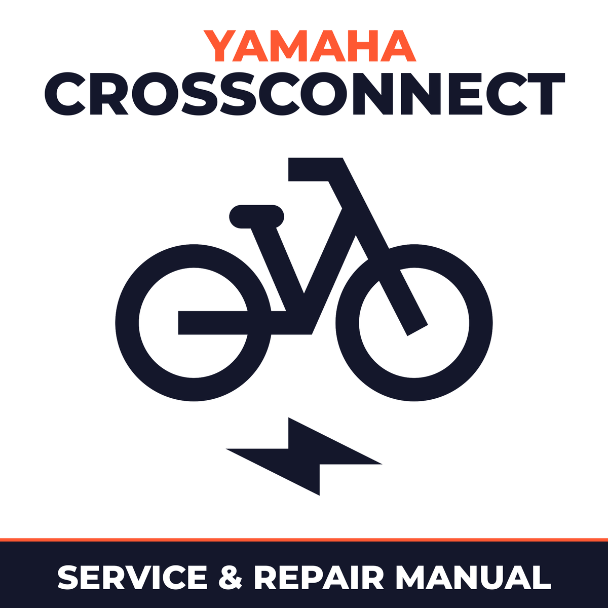 Yamaha CROSSCONNECT Service and Repair Manual - power assist bicycle workshop manual cover