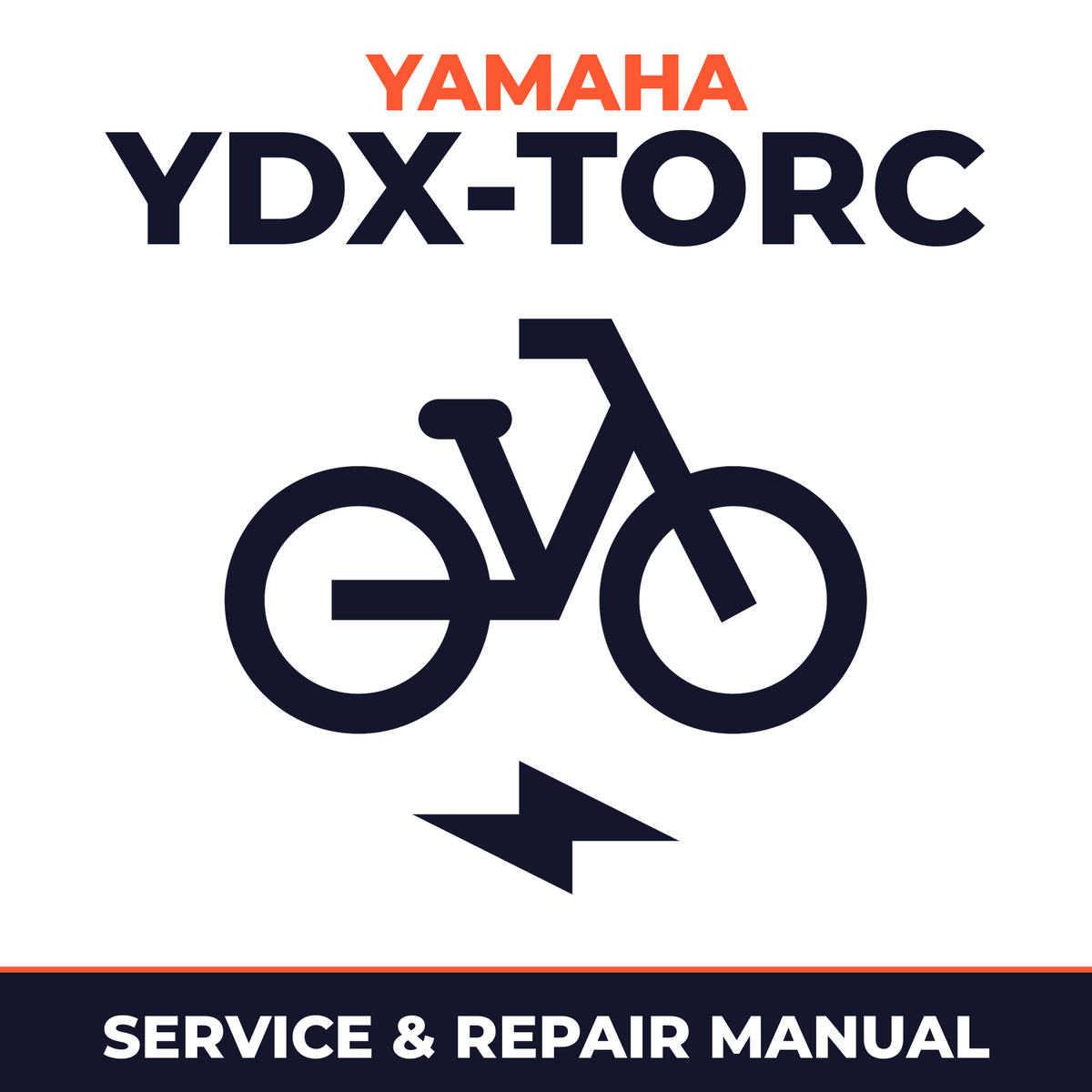 Yamaha YDX-TORC Service and Repair Manual - power assist bicycle workshop manual cover