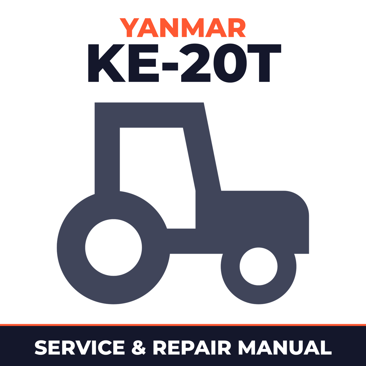 Yanmar KE-20T Tractor Service & Repair Manual