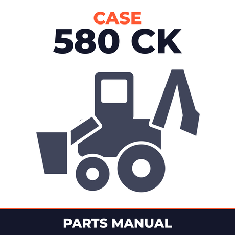 1966-1971 Case 580 CK Construction King & 33 Loader & 33s Backhoe Parts Catalog