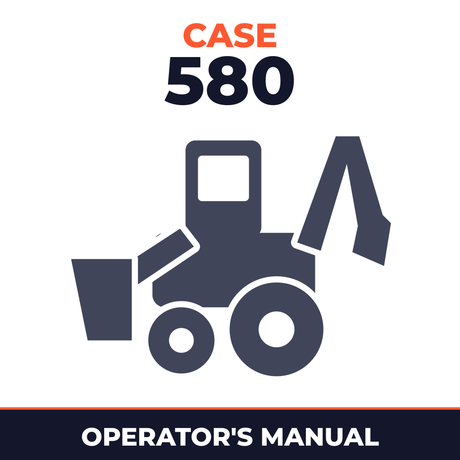 1966-1971 Case 580 Construction King Tractor TLB Operators Manual
