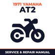 1971 Yamaha AT2 Service and Repair Manual - motorcycle workshop manual cover