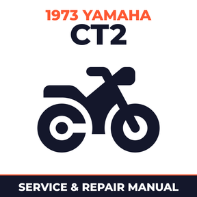 1973 Yamaha CT2 Service and Repair Manual - motorcycle workshop manual cover
