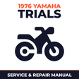 1976 Yamaha TRIALS Service and Repair Manual - motorcycle workshop manual cover
