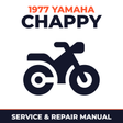 1977 Yamaha CHAPPY Service and Repair Manual - motorcycle workshop manual cover