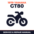 1979 Yamaha GT80 Service and Repair Manual - motorcycle workshop manual cover