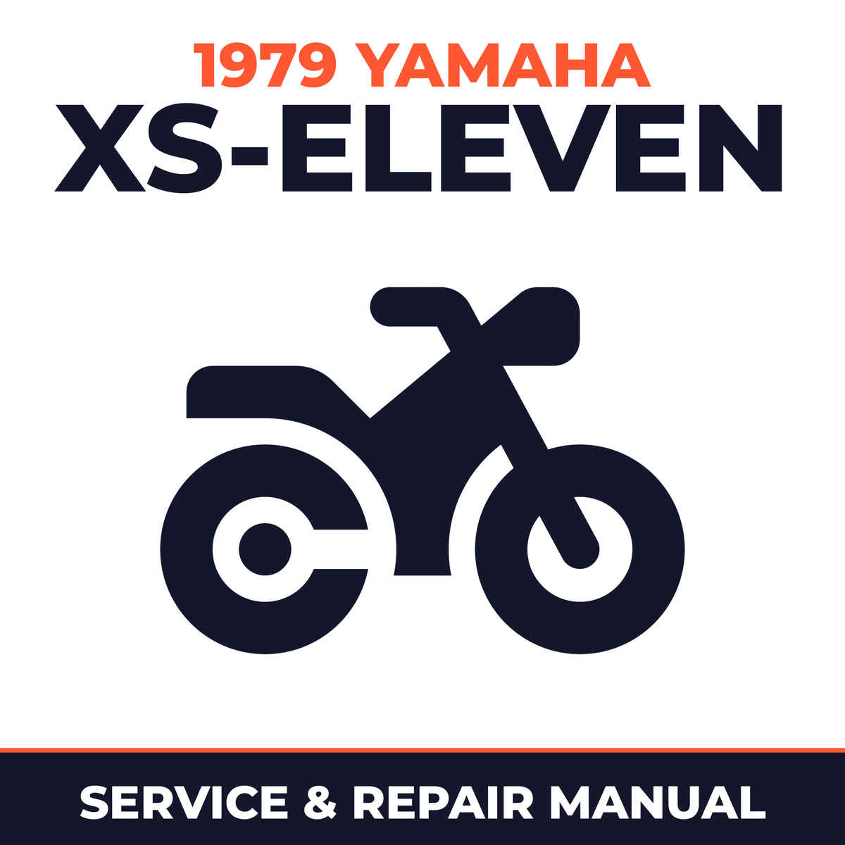 1979 Yamaha XS-Eleven Service and Repair Manual - motorcycle workshop manual cover