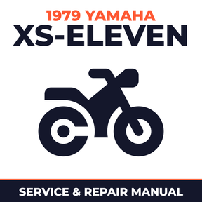 1979 Yamaha XS-Eleven Service and Repair Manual - motorcycle workshop manual cover