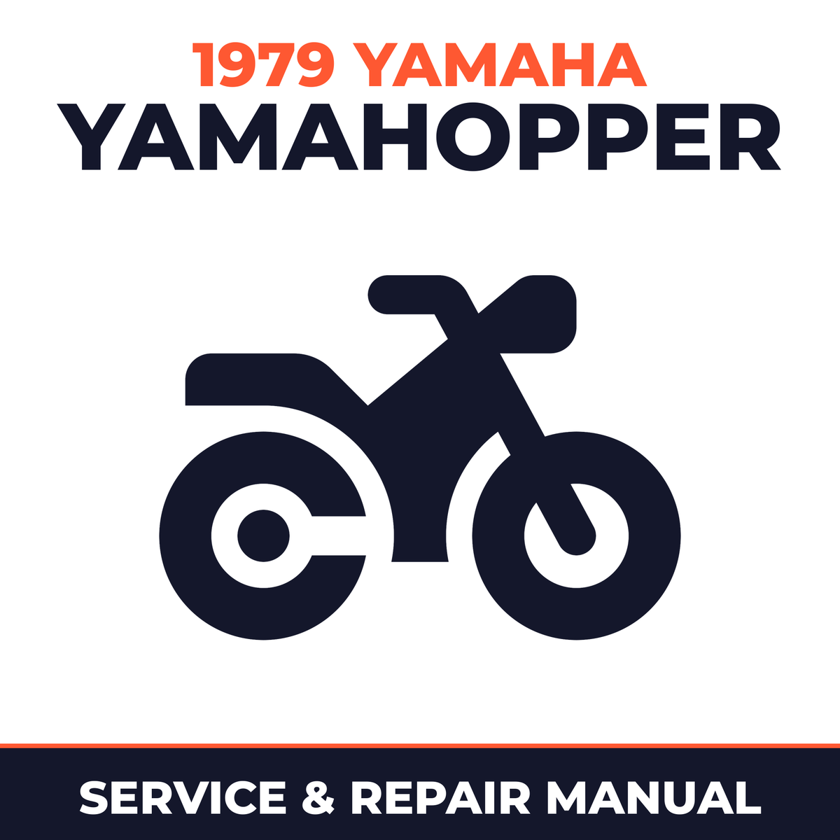 1979 Yamaha Yamahopper Service and Repair Manual - motorcycle workshop manual cover