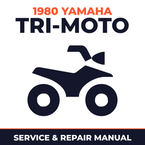 1980 Yamaha TRI-MOTO Service and Repair Manual - ATV workshop manual cover