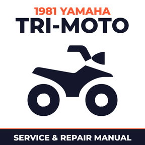 1981 Yamaha TRI-MOTO Service and Repair Manual - ATV workshop manual cover