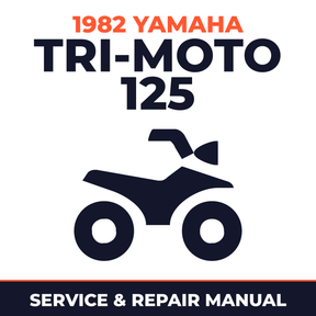 1982 Yamaha TRI-MOTO 125 Service and Repair Manual - ATV workshop manual cover