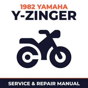1982 Yamaha Y-Zinger Service and Repair Manual - motorcycle workshop manual cover