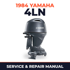 1984 Yamaha 4LN 2 stroke Service and Repair Manual