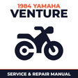 1984 Yamaha VENTURE Service and Repair Manual - motorcycle workshop manual cover