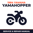 1984 Yamaha YAMAHOPPER Service and Repair Manual - motorcycle workshop manual cover