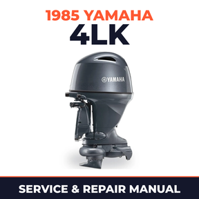 1985 Yamaha 4LK 2 stroke Service and Repair Manual