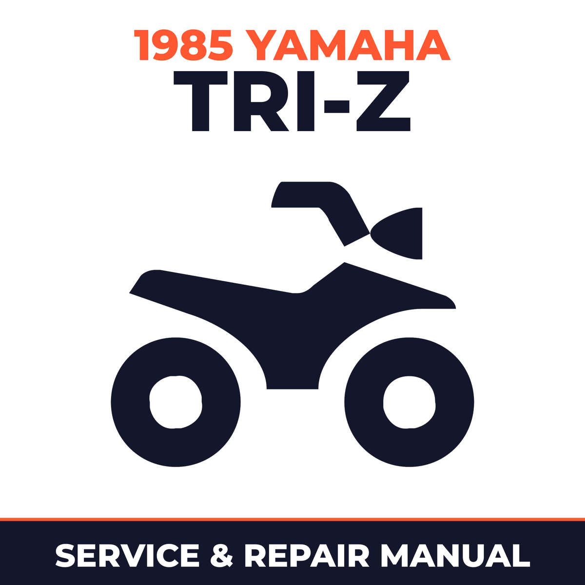 1985 Yamaha TRI-Z Service and Repair Manual - ATV workshop manual cover