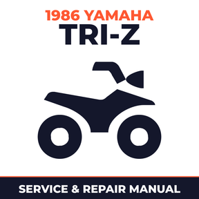 1986 Yamaha TRI-Z Service and Repair Manual - ATV workshop manual cover