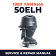 1987 Yamaha 50ELH 2 stroke Service and Repair Manual